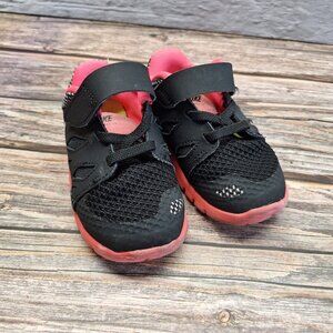 Black and Pink Toddler Shoes Size 7